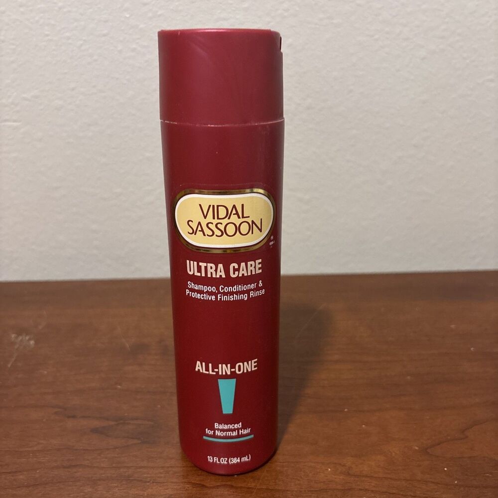 Vidal Sassoon Ultra Care All In One Shampoo Conditioner Extra Body 50%